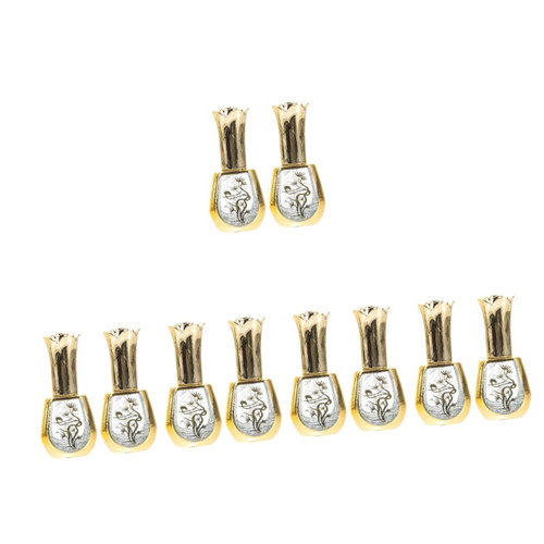 FOMIYES 10 pcs perfume bottle glass container glass spray bottle travel refillable perfume dispenser perfume atomizers empty spray bottle perfume travel bottle 10ml spray bottle