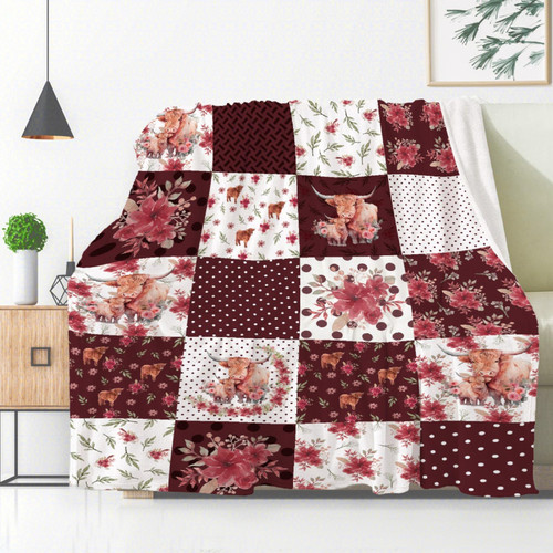 Highland Cow Blanket Gifts Ultra Soft Cozy Throw Flannel Blanket, Lightweight Fuzzy Fleece Blanket Warm Plush Throw Blankets for Couch, Sofa, Bed 40"x50" for Kids Highland Cow Blanket Gifts Ultra Soft Cozy Throw Flannel Blanket, Lightweight Fuzzy Fleece Blanket Warm Plush Throw Blankets for Couch, Sofa, Bed 40"x50" for Kids