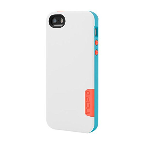 Incipio Phenom Case for iPhone 5S - Retail Packaging - White/Blue/Red