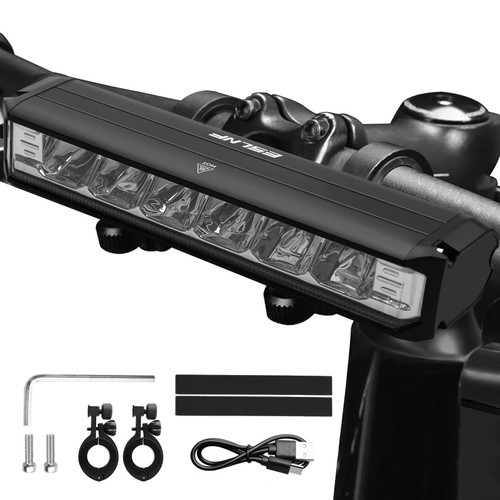 Suruid Super Bright LED Bike Light, USB Rechargeable Bicycle Headlight-5 Modes, Waterproof Bike Headlight, Waterproof Bike Headlight,Daytime Running Light,MTB Off-Road Cycling Commuting 1 Suruid Super Bright LED Bike Light, USB Rechargeable Bicycle Headlight-5 Modes, Waterproof Bike Headlight, Waterproof Bike Headlight,Daytime Running Light,MTB Off-Road Cycling Commuting 1