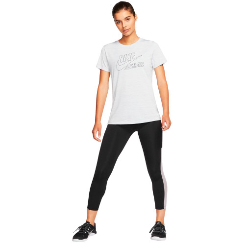 Nike Women's Softball Dri-Fit T-Shirt (as1, Alpha, x_l, Regular, Regular, Pure Platinum S/S)