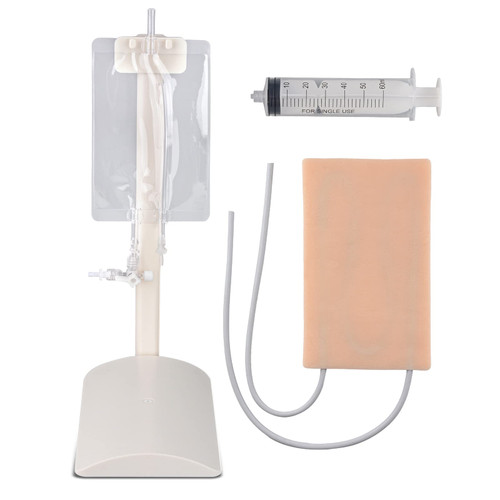 Medarchitect IV Practice Kit, IV Injection Pad for Venipuncture Training, IV Start Kit for Medical Education, Nursing School Essentials