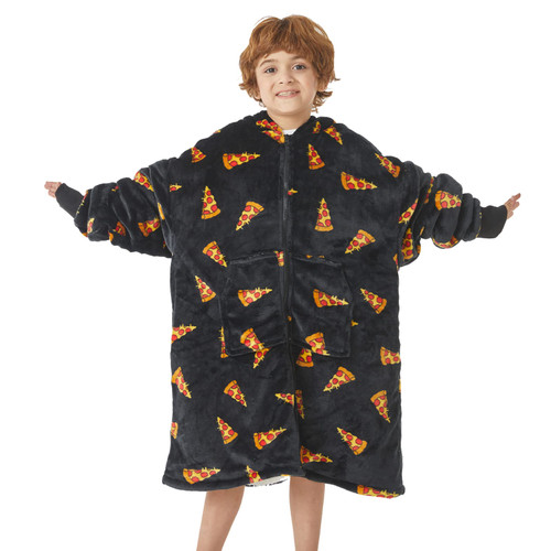 JOYWOO Wearable Blanket Hoodie for Kids, Oversized Hoodie Sweatshirt Blanket, Gift, Cozy and Fuzzy Sherpa Hoodie Blanket with Zipper and Giant Pocket JOYWOO Wearable Blanket Hoodie for Kids, Oversized Hoodie Sweatshirt Blanket, Gift, Cozy and Fuzzy Sherpa Hoodie Blanket with Zipper and Giant Pocket