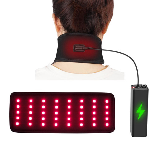 2023 Red Light Therapy Belt Rechargeable, 660nm & 850nm LED Infrared Light Therapy for Neck Hands, Portable Red Light Therapy for Body Pain Relief Device with Timer, Temperature Setting 2023 Red Light Therapy Belt Rechargeable, 660nm & 850nm LED Infrared Light Therapy for Neck Hands, Portable Red Light Therapy for Body Pain Relief Device with Timer, Temperature Setting