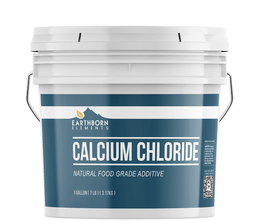 Earthborn Elements Calcium Chloride, Wine & Cheese Making, Food Additive & Preservative (1 Gallon Bucket) Earthborn Elements Calcium Chloride, Wine & Cheese Making, Food Additive & Preservative (1 Gallon Bucket)