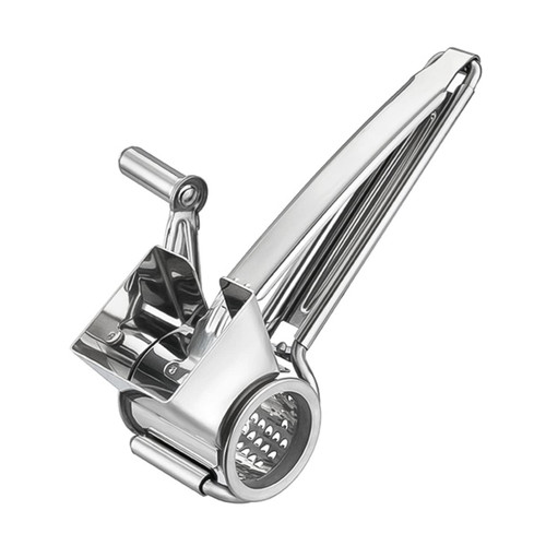 SWOOMEY 1pc Stainless Steel Cheese Grater Cheese Graters Veggie Slicer Potato Slicer Cutter Cheese Slicer Vegetable Grater Vegetable Slicer Hand Grater Slicer Hand Crank To Rotate Plane