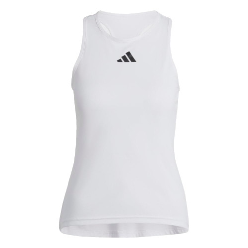adidas womens Club Tank Tennis Shirt, White, X-Small US