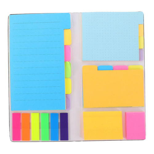 VILLCASE 3pcs 1 Note Pads Stickers for Students Note Index Stickers Memo Pads Multipurpose Memo Stickers Nursing School Supplies Students Memo Stickers Notes Multicolor Office Paper