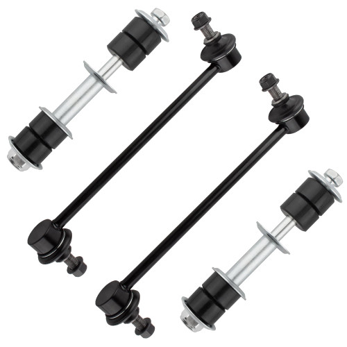 YMAUGP Set of 4, Front & Rear Sway Bar Links Kit Stabilizer Bar Links Compatible with Nissan Xterra 2000 2001 2002 2003 2004, Replace # K90664 K90389