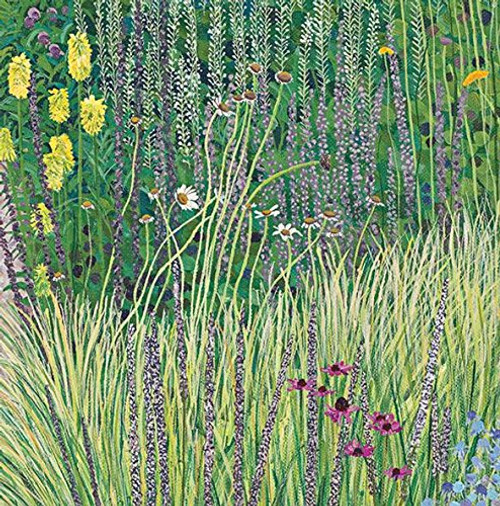 Susan Entwistle Art Marguerite Greetings Card, 15 cm x 15 cm, Paper, Multicolour, 15 x 15 x 1 cm