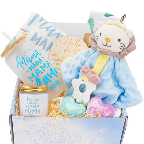 New Mom Gifts for Women,Pregnancy Gifts,Postpartum Gifts for Mom,Baby Shower Gifts,First Time Mothers Day Gifts,New Mom Gift Basket After Birth,Gender Reveal Gifts for Mom to Be,New Mom Essentials