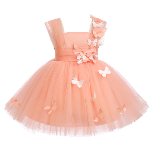 First Birthday Outfit Girl: Butterfly Dress for Toddler Girl 2nd Birthday Cake Smash Photoshoot Kids Princess Formal Spring Baby Tutu Dresses Christening Gowns Tulle Wedding Party Peach 12-18 Months First Birthday Outfit Girl: Butterfly Dress for Toddler Girl 2nd Birthday Cake Smash Photoshoot Kids Princess Formal Spring Baby Tutu Dresses Christening Gowns Tulle Wedding Party Peach 12-18 Months