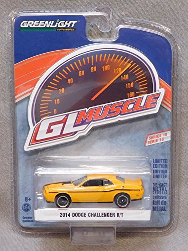 Greenlight GL Muscle Series 18 Limited Edition - 2014 Dodge Challenger R/T (Yellow)