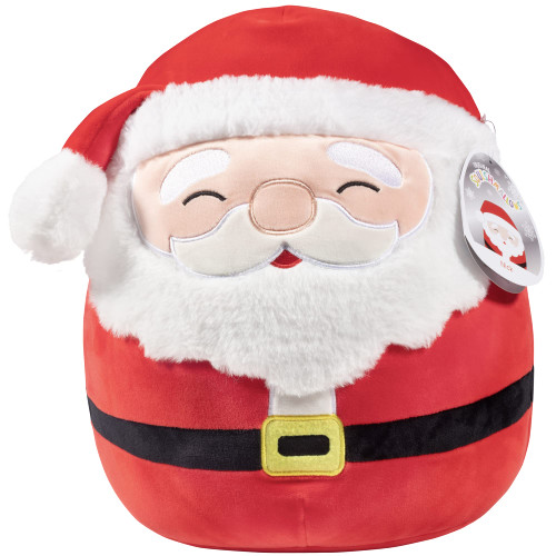Squishmallow 12" Santa Claus - Christmas Official Kellytoy - Cute and Soft Holiday Plush Stuffed Animal Toy - Great Gift for Kids