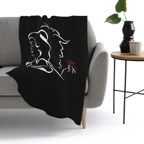 Beauty within the Beast Fleece Throw Blanket Super Soft Flannel Cozy Washable Lightweight Fuzzy Blanket for Couch Sofa Bed Office Travel Camping Throw Size Warm Plush Blankets for All Season (50"x40") Beauty within the Beast Fleece Throw Blanket Super Soft Flannel Cozy Washable Lightweight Fuzzy Blanket for Couch Sofa Bed Office Travel Camping Throw Size Warm Plush Blankets for All Season (50"x40")