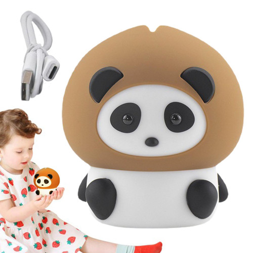 Panda Night Light, 1200mah Panda Silicone Nursery Lamp, Panda Sleep Lamp, 7 Color Changing Night Light, Rechargeable LED Silicone Night Light With Cable, Panda Christmas Night Light Gifts For Kids Panda Night Light, 1200mah Panda Silicone Nursery Lamp, Panda Sleep Lamp, 7 Color Changing Night Light, Rechargeable LED Silicone Night Light With Cable, Panda Christmas Night Light Gifts For Kids