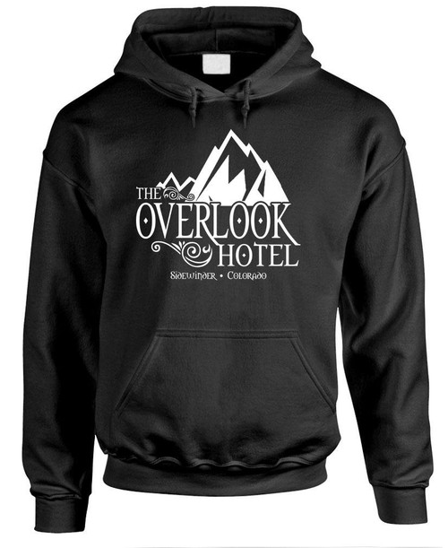 The Goozler OVERLOOK HOTEL - shining horror scary Pullover Hoodie, 3XL, Black