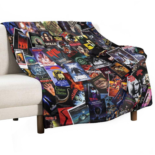 Horror Movie Blanket Super Ultra-Soft Flannel Throw Bed Blanket All Seasons Air Conditioner Couch Sofa Fleece Blankets Gift for Kids Adults 50"x60" Horror Movie Blanket Super Ultra-Soft Flannel Throw Bed Blanket All Seasons Air Conditioner Couch Sofa Fleece Blankets Gift for Kids Adults 50"x60"