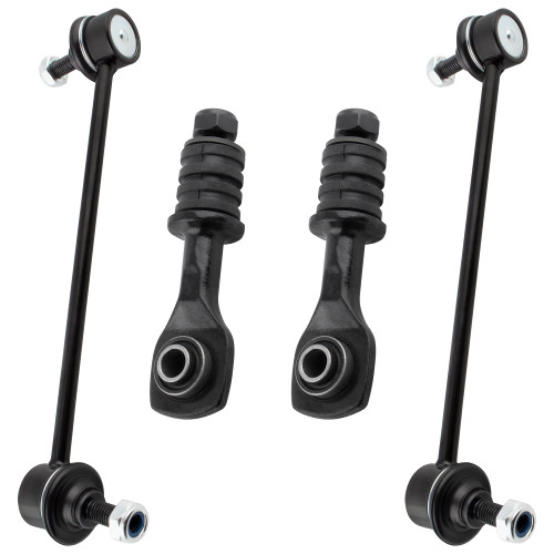 BOXI (Set of 4) Front and Rear Sway Bar End Links Fit for Ford Contour 1995 1996 1997 1998 1999 2000 / for Mercury Cougar 2000 2001 2002 Mystique 1995 1996 1997 1998 1999 2000 | Replace K8744 K80458