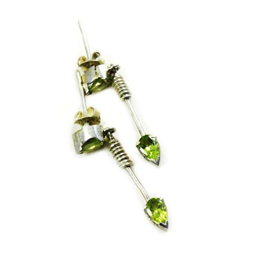 Jewelryonclick Natural August Birthstone Green Peridot Earrings Fashion Casual Wear Pair Sterling Silver Jewelryonclick Natural August Birthstone Green Peridot Earrings Fashion Casual Wear Pair Sterling Silver