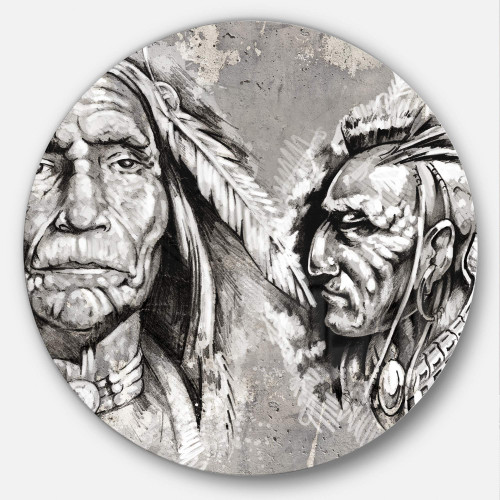 Designart Digital Art Metal Artwork-Disc of 23 inch, 23'' H x 23'' W x 1'' D 1P, Red Designart Digital Art Metal Artwork-Disc of 23 inch, 23'' H x 23'' W x 1'' D 1P, Red
