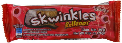 Lucas Skwinkles Rellenos Pineapple Flavor Hot Candy