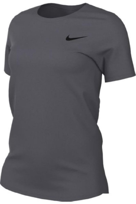 Nike Womens Legend Short Sleeve Crew T-Shirt (as1, Alpha, x_l, Regular, Regular, Carbon Heather)