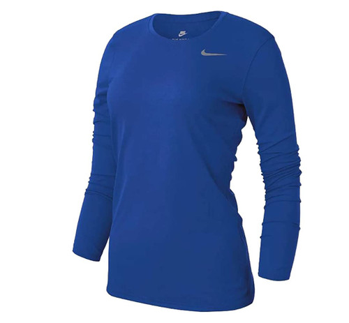 Nike Women's Legend L/S T SP20 TOP - Game Royal/Game Royal/Cool Grey