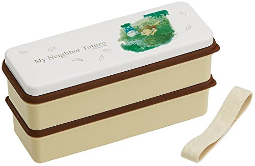 Skater My Neighbor Totoro silicon top two stage lunch box Lunch Time SSLW6 Color Of Water from Japan