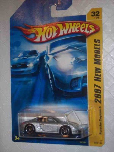 2007 New Models -#32 Porsche Cayman S Silver #2007-32 Collectible Collector Car Mattel Hot Wheels