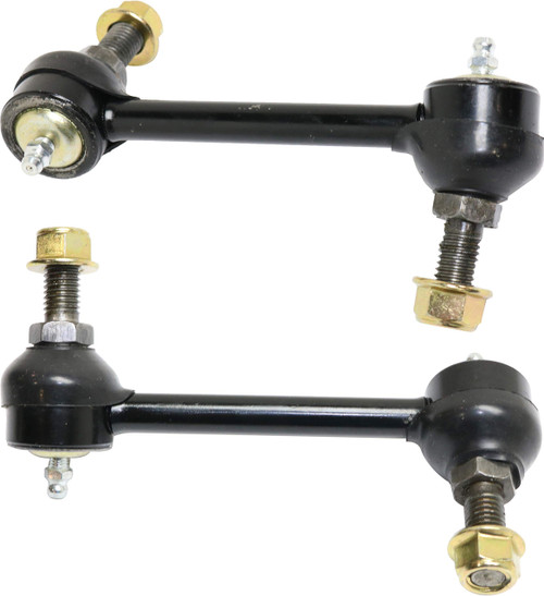 Evan-Fischer Sway Bar Link Compatible with 2002-2009 Chevrolet Trailblazer Greasable Set of 2 Rear Passenger and Driver Side