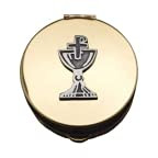 Amazing Saints Chalice Pyx 3 Inch Holds Over 40 Hosts