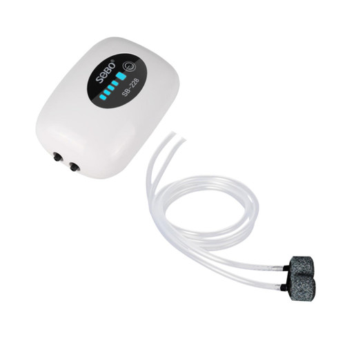 FRCOLOR 1 Set Oxygen Pump Mini Portable Pump Rechargeable Water Pump Pump for Aquarium Pump Aquarium Rechargeable Aerator Fish Tank Pump Fish Tank Accessories