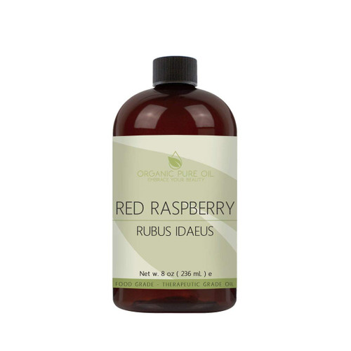 Organic Pure Oil Red Raspberry Seed Oil - 100% Pure & Organic Cold Pressed Red Raspberry Oil Extra Virgin Unrefined Premium Pharmaceutical Grade A 8 OZ for Face Hair Skin Body Lips Organic Pure Oil Red Raspberry Seed Oil - 100% Pure & Organic Cold Pressed Red Raspberry Oil Extra Virgin Unrefined Premium Pharmaceutical Grade A 8 OZ for Face Hair Skin Body Lips