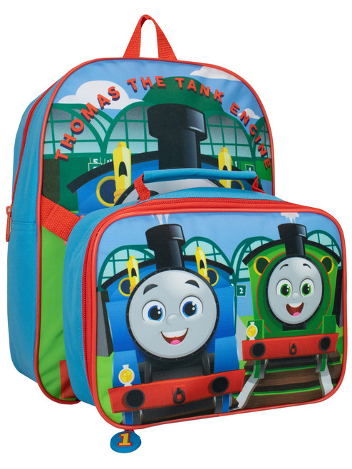 Thomas & Friends Kids Backpack and Lunchbag Set Multicolor