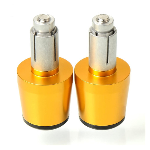 Motorcycle Accessories 7/8" 22MM Handlebar Hand Grips Handle Bar End Cap for Hon@da CB190R CB190 CB 190 R 2015-2018 2016 2017 Grips Bar Ends (Color : Gold, Size : 7/8" 22mm)