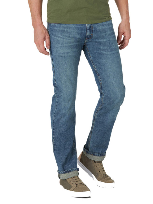 Lee Men's Legendary Slim Straight Jean, Fuel, 38W x 29L