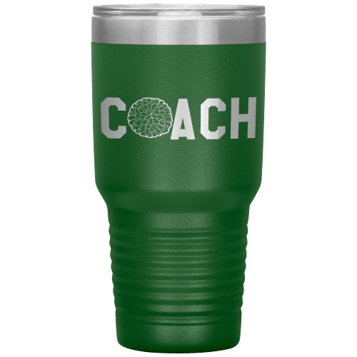 JFWcreations Cheer Coach Tumbler - Cheer Coach Gift 30oz Insulated Engraved Stainless Steel Cheerleading Coach Cup Green JFWcreations Cheer Coach Tumbler - Cheer Coach Gift 30oz Insulated Engraved Stainless Steel Cheerleading Coach Cup Green