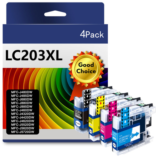 LC203XL Ink Cartridges Replacement for Brother LC203 XL LC201 LC-203XL LC203BK LC203C LC203M LC203Y for Brother Printer MFC-J880DW MFC-J480DW MFC-J460DW MFC-J4420DW MFC-J485DW MFC-J885DW LC203XL Ink Cartridges Replacement for Brother LC203 XL LC201 LC-203XL LC203BK LC203C LC203M LC203Y for Brother Printer MFC-J880DW MFC-J480DW MFC-J460DW MFC-J4420DW MFC-J485DW MFC-J885DW