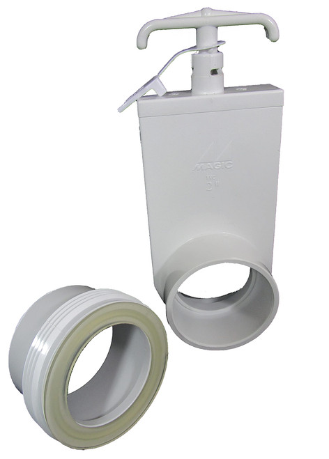 Hot Tub Valve PVC Shut Off Valve 2" Heater Union & Hot Tub Gasket Waterway 711-4030 2" Slice Gate Valve Kit for Hot Tub Plumbing or Spa Plumbing
