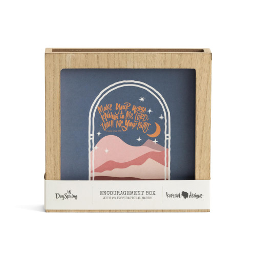 DaySpring - KatyGirl - Your Paths - Encouragement Box with 26 Inspirational Cards, 8 x 8 (U0859) DaySpring - KatyGirl - Your Paths - Encouragement Box with 26 Inspirational Cards, 8 x 8 (U0859)