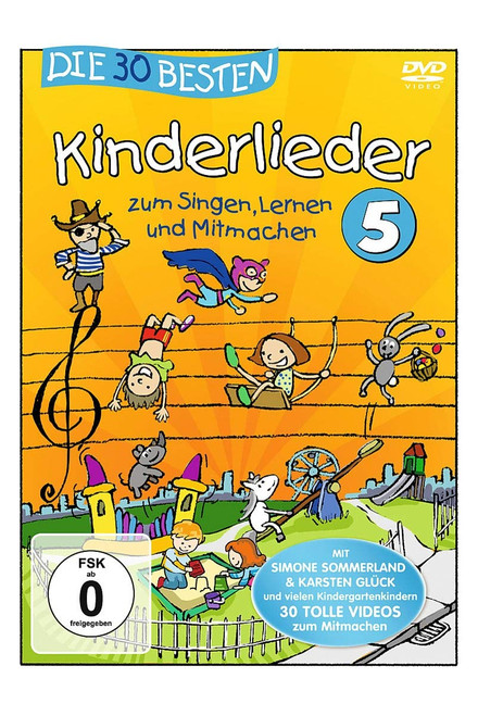 Die 30 Besten Kinderlieder 5 (DVD)