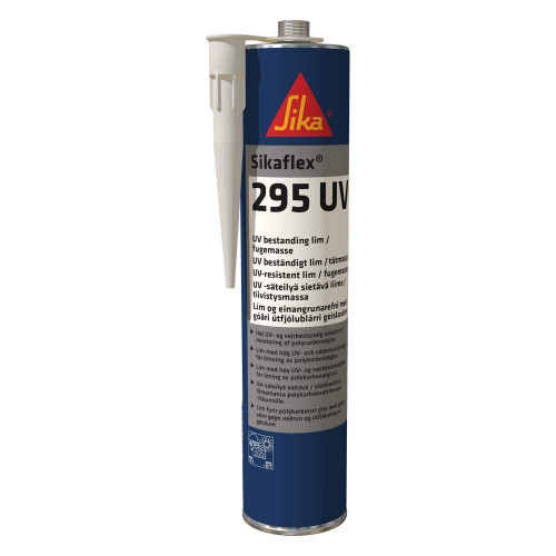Sikaflex-295 UV Resistant Marine Adhesive Sealant, 10.3 fl. oz Cartridge, Black