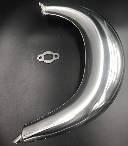 CDHPOWER Chromed Banana muffler USA design -66cc/80cc 2 stroke gas motor bike engine kit - Gas Motorized Bicycle