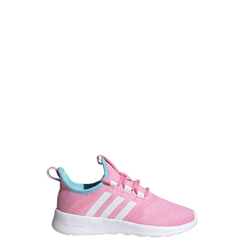 adidas Cloudfoam Pure 2.0 K Running Shoe, Bliss Pink/FTWR White/Bliss Blue, 5 US Unisex Big Kid