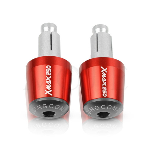7/8" 22mm Motorcycle Handlebar Grips End Handle Bar Cap End Plug for YAMA-&HA Xmax X-MAX X MAX 250 XMAX250 X-MAX250 Powersports Bar Ends (Color : L, Size : 7/8" 22mm)