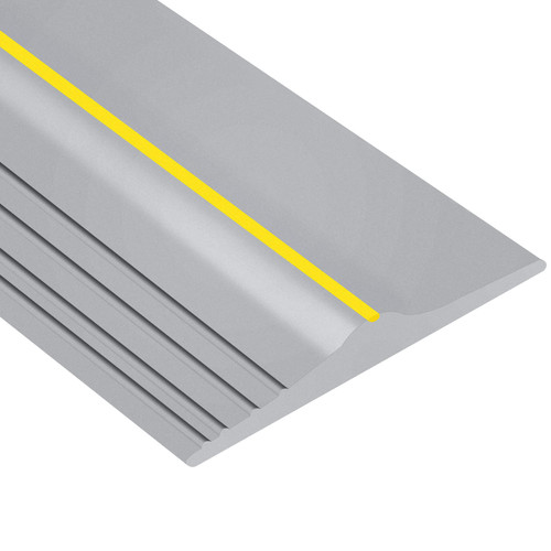 Universal Garage Door Bottom Threshold Seal Strip,Weatherproof Rubber DIY Weather Stripping Replacement, Not Include Sealant/Adhesive (16.5Ft, Grey)