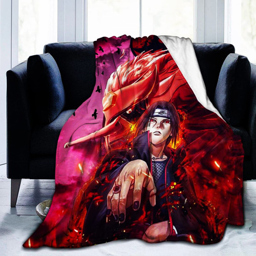 Diujzld Unisex Anime Blanket Kids Soft Flannel Throw Blanket Cartoon Throw Blanket for Couch Sofa Bed Black2-80 x60 Diujzld Unisex Anime Blanket Kids Soft Flannel Throw Blanket Cartoon Throw Blanket for Couch Sofa Bed Black2-80 x60