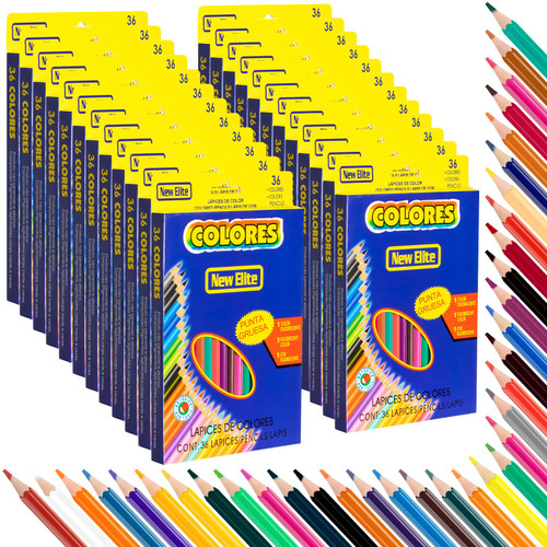 Colarr 1296 Count Colored Pencils Bulk, Pre sharpened Colored Pencils for Kids, 36 Assorted Colors, Coloring Pencils for Students Gift Teachers School Classroom Supplies, Set of 36 Colarr 1296 Count Colored Pencils Bulk, Pre sharpened Colored Pencils for Kids, 36 Assorted Colors, Coloring Pencils for Students Gift Teachers School Classroom Supplies, Set of 36