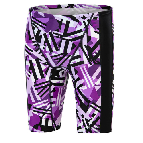 Dolfin Men's Print Spliced Jammer - Tectonic Tectonic Purple 28